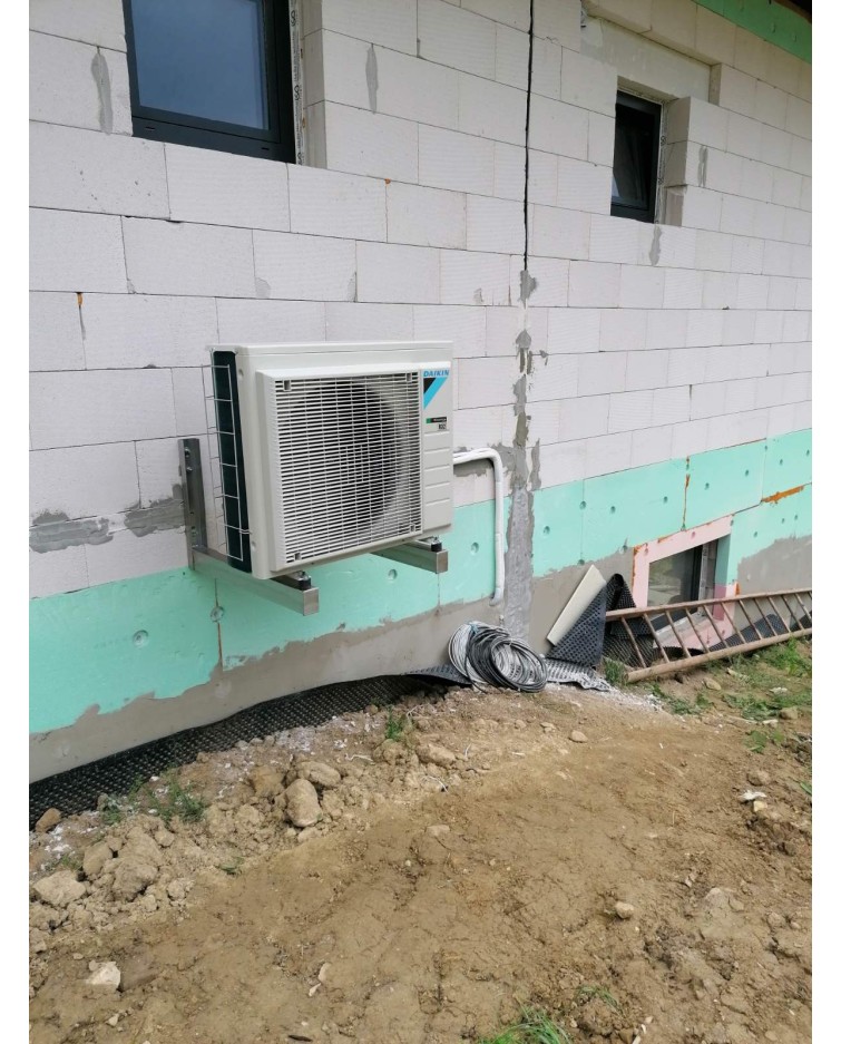 Realizácia tepelného čerpadla DAIKIN Altherma - Praznov