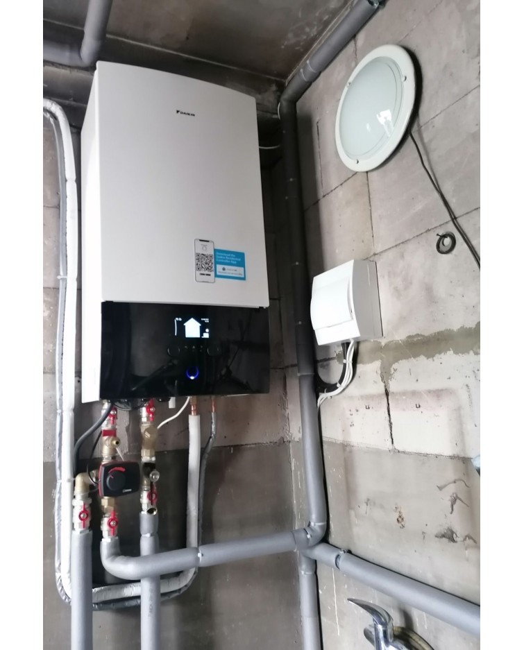 Realizácia tepelného čerpadla DAIKIN Altherma - Terchová