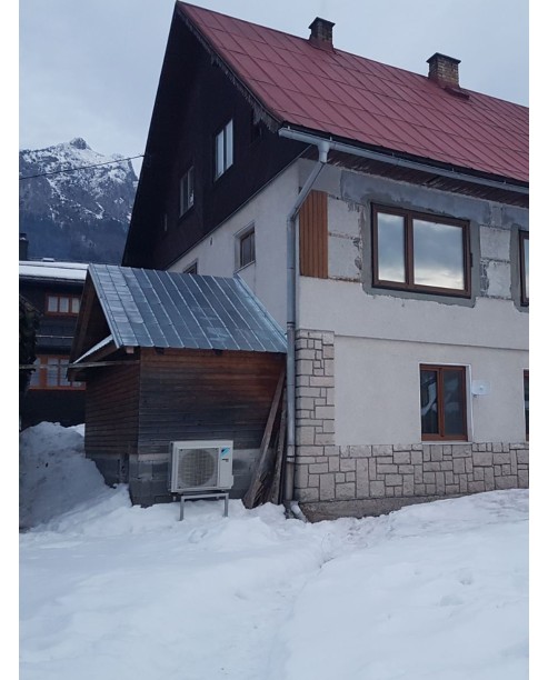 Realizácia tepelného čerpadla DAIKIN Altherma - Terchová