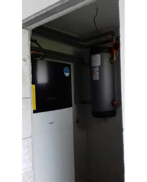 Realizácia tepelného čerpadla DAIKIN Altherma - Bytčica