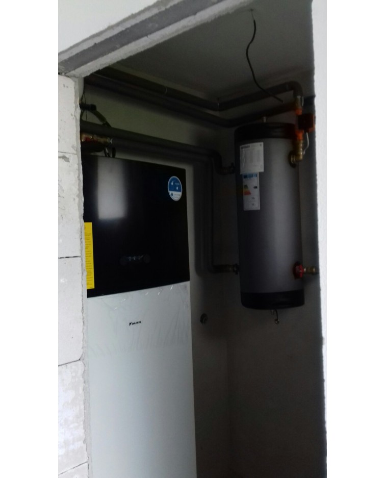 Realizácia tepelného čerpadla DAIKIN Altherma - Bytčica