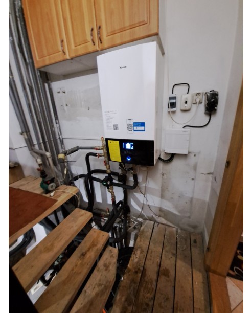 Realizácia tepelného čerpadla DAIKIN Altherma - Oravská Lesná