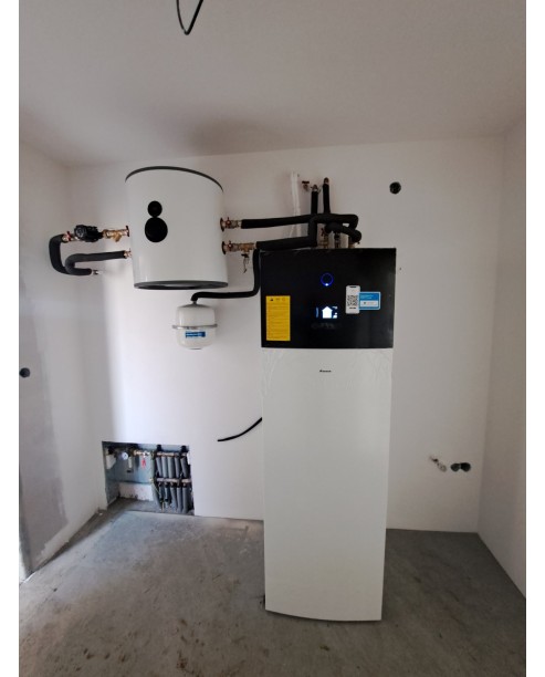Realizácia tepelného čerpadla DAIKIN Altherma - Trenčín