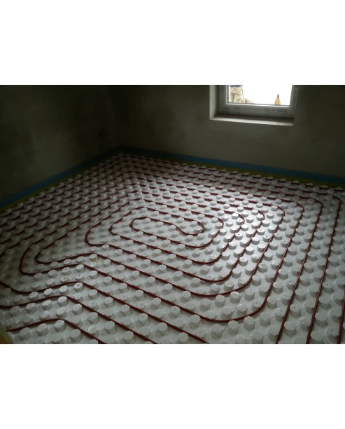 Realizácia podlahového vykurovania - Svederník Lipová Alej