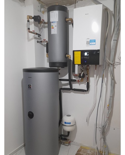 Realizácia tepelného čerpadla DAIKIN Altherma - Kamenná Poruba