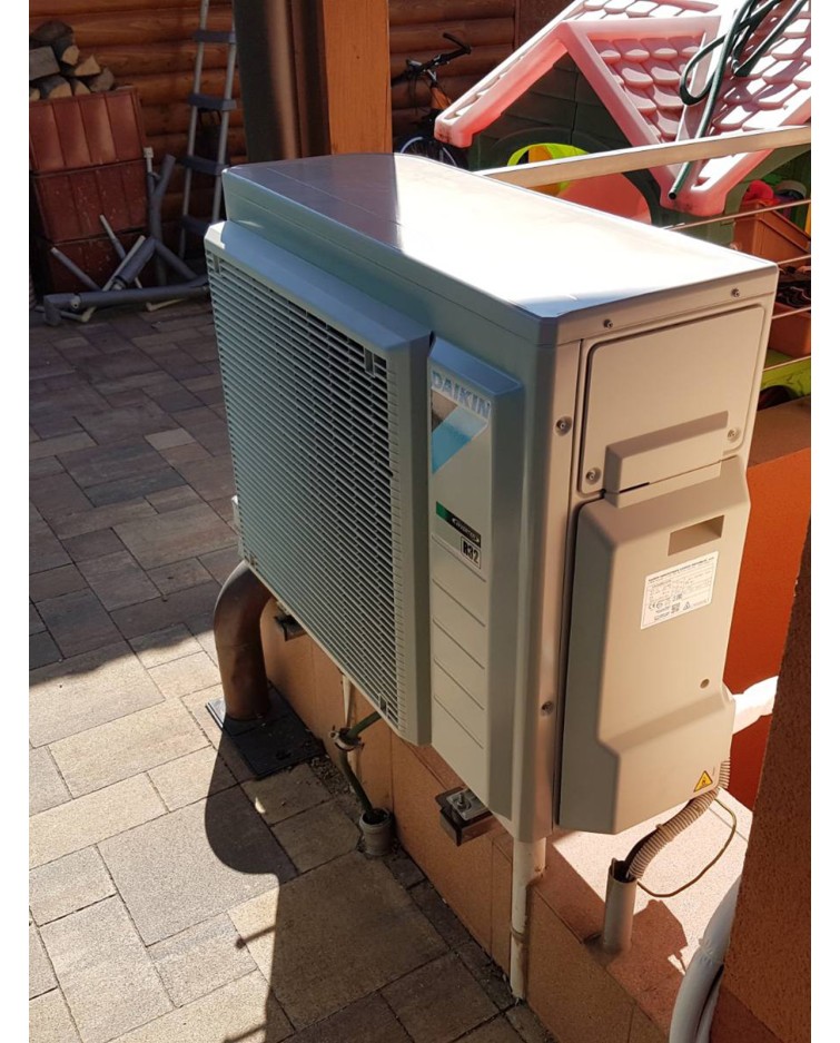 Realizácia tepelného čerpadla DAIKIN Altherma - Pruské