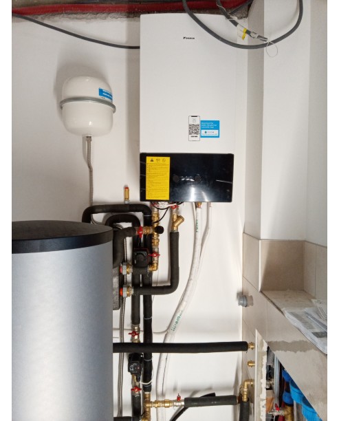Realizácia tepelného čerpadla DAIKIN Altherma - Beluša