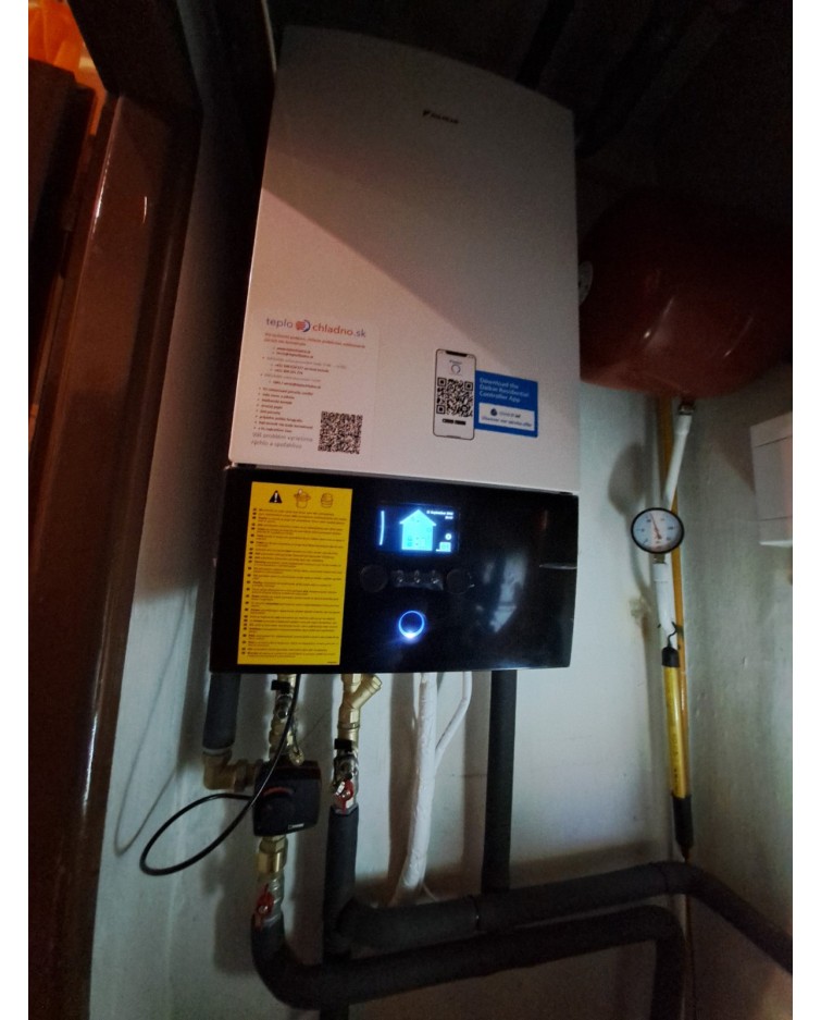 Realizácia tepelného čerpadla DAIKIN Altherma - Beluša