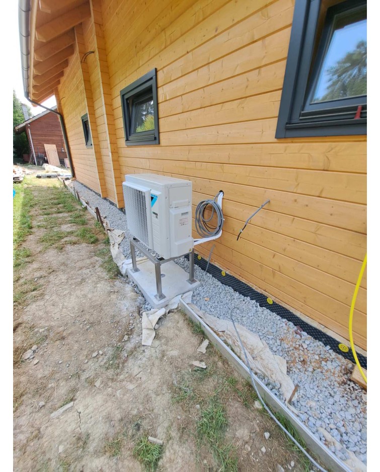 Realizácia tepelného čerpadla DAIKIN Altherma - Divinka