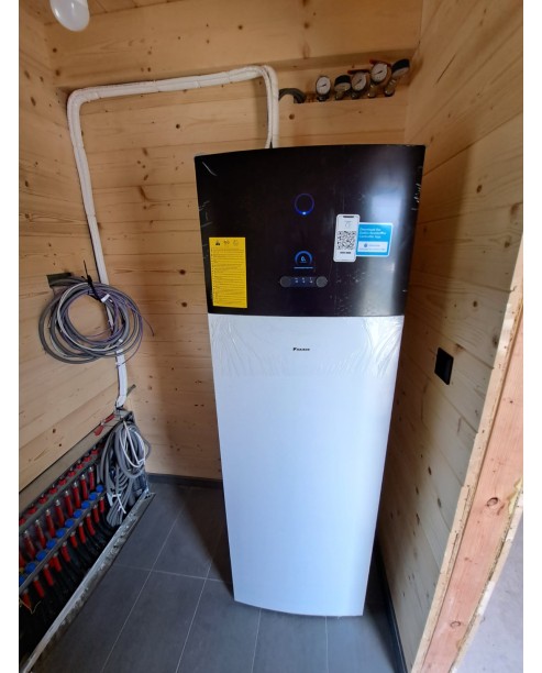 Realizácia tepelného čerpadla DAIKIN Altherma - Divinka