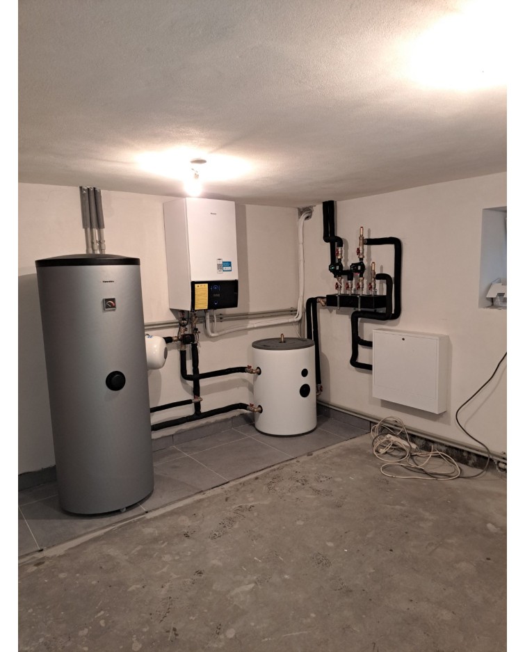 Realizácia tepelného čerpadla DAIKIN Altherma - Horná Lehota