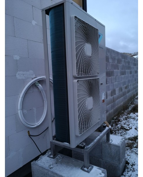 Realizácia tepelného čerpadla DAIKIN Altherma - Hruštín