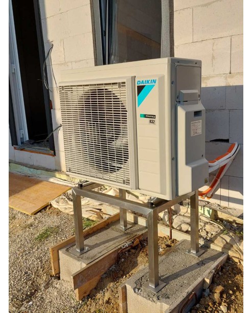 Realizácia tepelného čerpadla DAIKIN Altherma - Jasenica