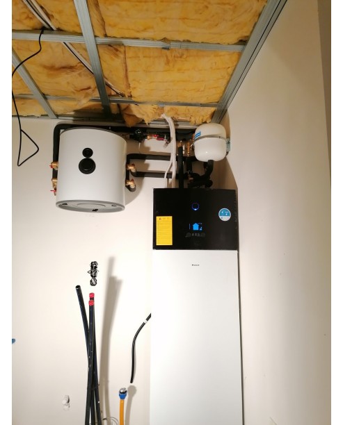 Realizácia tepelného čerpadla DAIKIN Altherma - Bánová