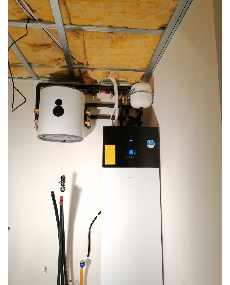Realizácia tepelného čerpadla DAIKIN Altherma - Bánová