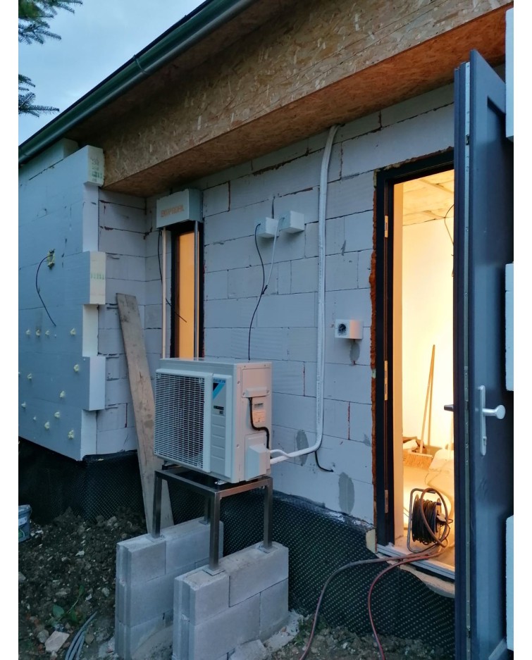 Realizácia tepelného čerpadla DAIKIN Altherma - Bánová