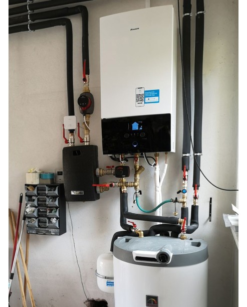 Realizácia tepelného čerpadla DAIKIN Altherma - Žilina