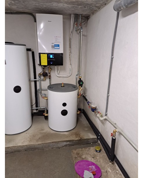 Realizácia tepelného čerpadla DAIKIN Altherma - Makov