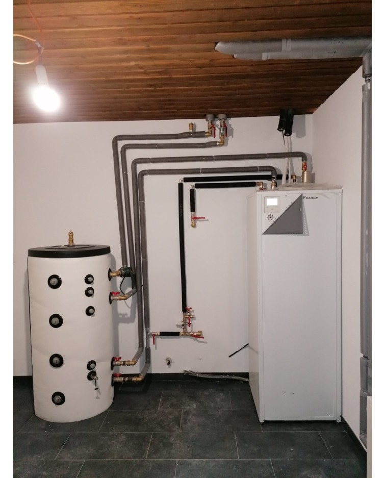Realizácia tepelného čerpadla DAIKIN Altherma - Vrátna