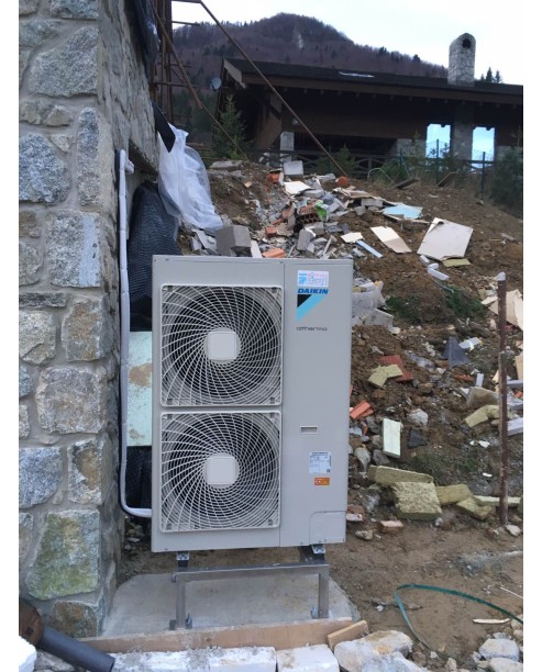 Realizácia tepelného čerpadla DAIKIN Altherma - Vrátna