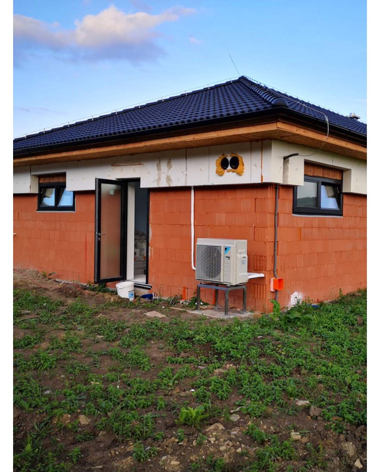 Realizácia tepelného čerpadla DAIKIN Altherma - Hliník nad Váhom