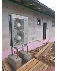 Realizácia tepelného čerpadla DAIKIN Altherma - Bobrov