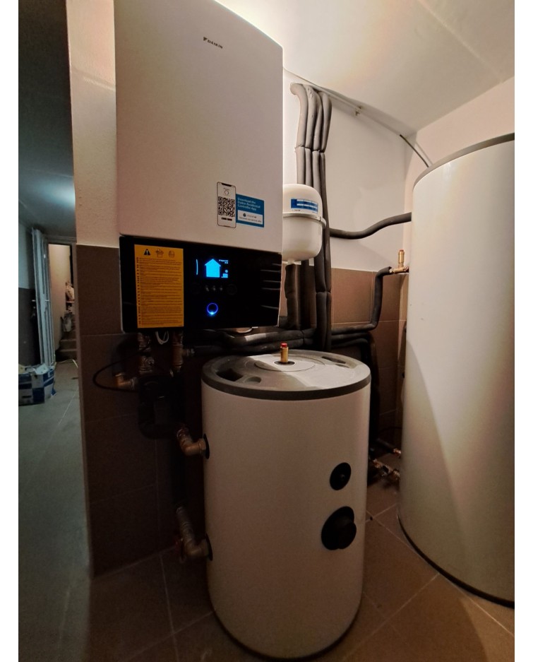 Realizácia tepelného čerpadla DAIKIN Altherma - Oravské Veselé