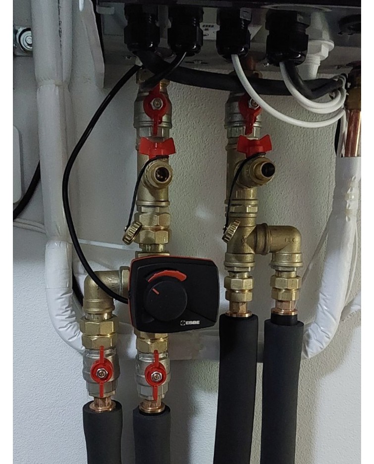 Realizácia tepelného čerpadla DAIKIN - Stupava