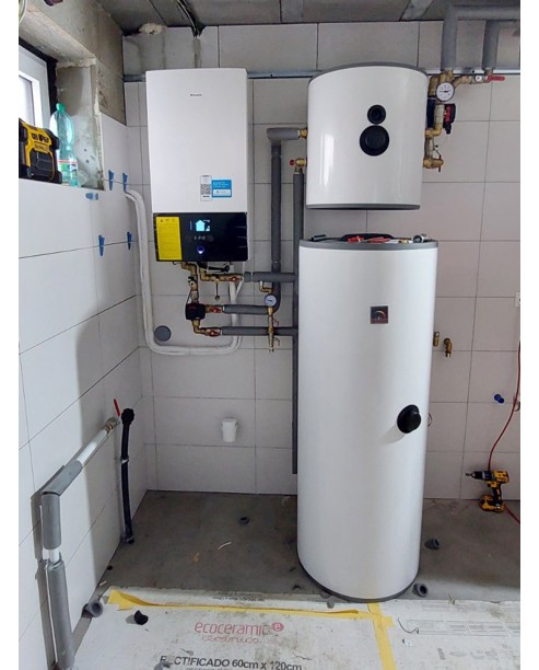 Realizácia tepelného čerpadla DAIKIN - Dolná Tižina