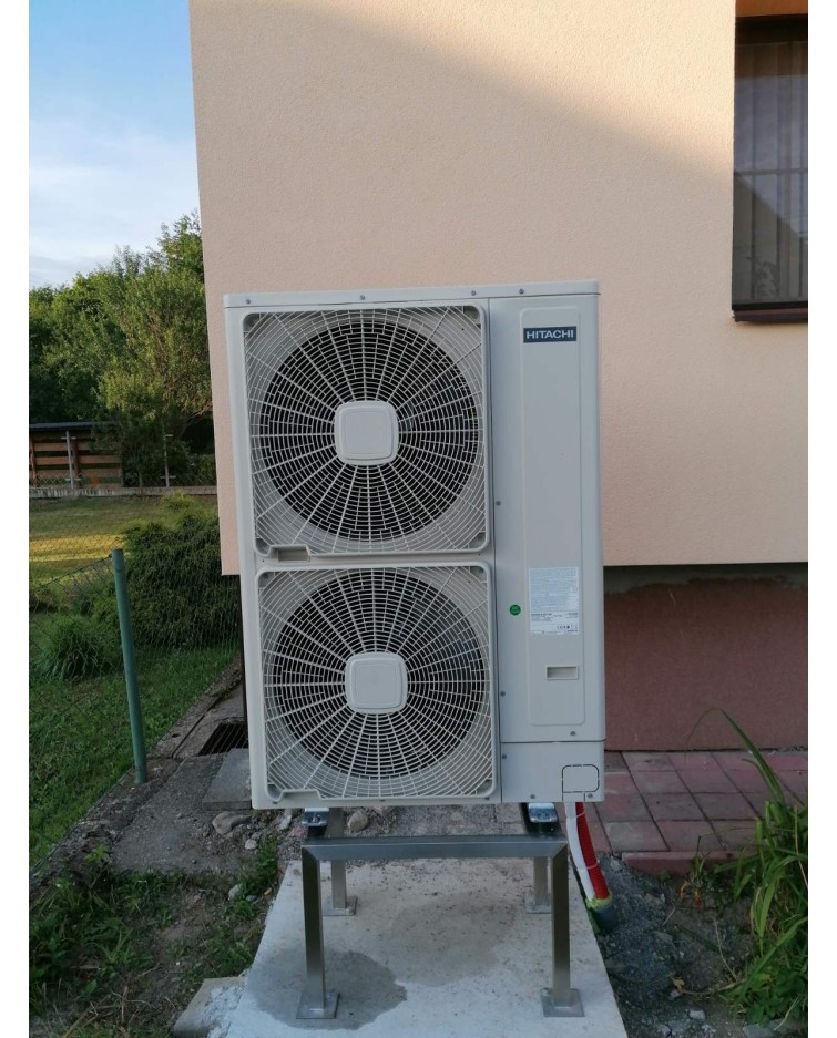 Realizácia tepelného čerpadla HITACHI - Turzovka