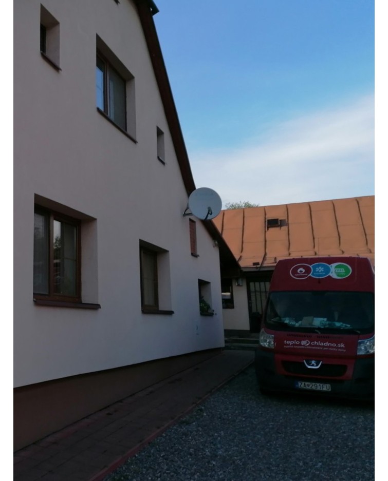 Realizácia tepelného čerpadla HITACHI - Turzovka