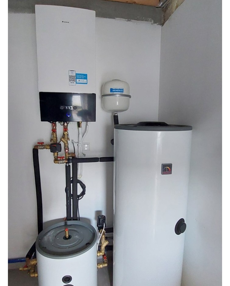 Realizácia tepelného čerpadla DAIKIN Altherma - Považský Chlmec
