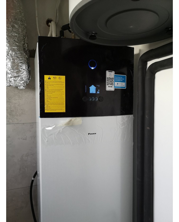 Realizácia tepelného čerpadla DAIKIN Altherma - Hliník nad Váhom