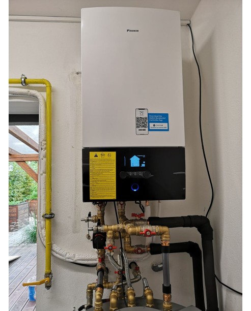 Realizácia tepelného čerpadla DAIKIN Altherma - Varín