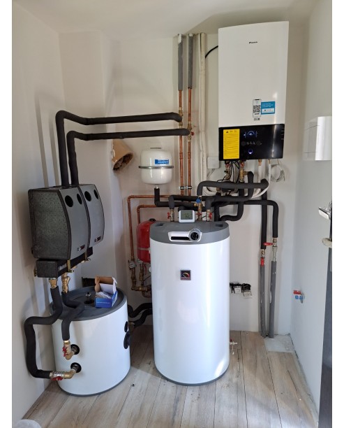 Realizácia tepelného čerpadla DAIKIN Altherma - Raková