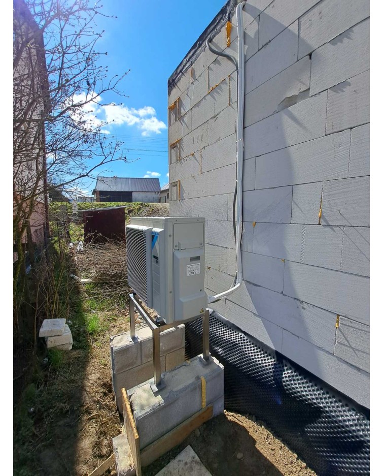 Realizácia tepelného čerpadla DAIKIN Altherma - Raková