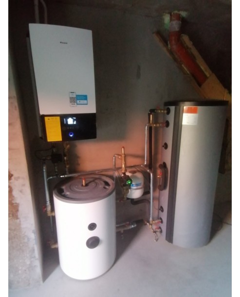 Realizácia tepelného čerpadla DAIKIN Altherma - Kráľová Lehota