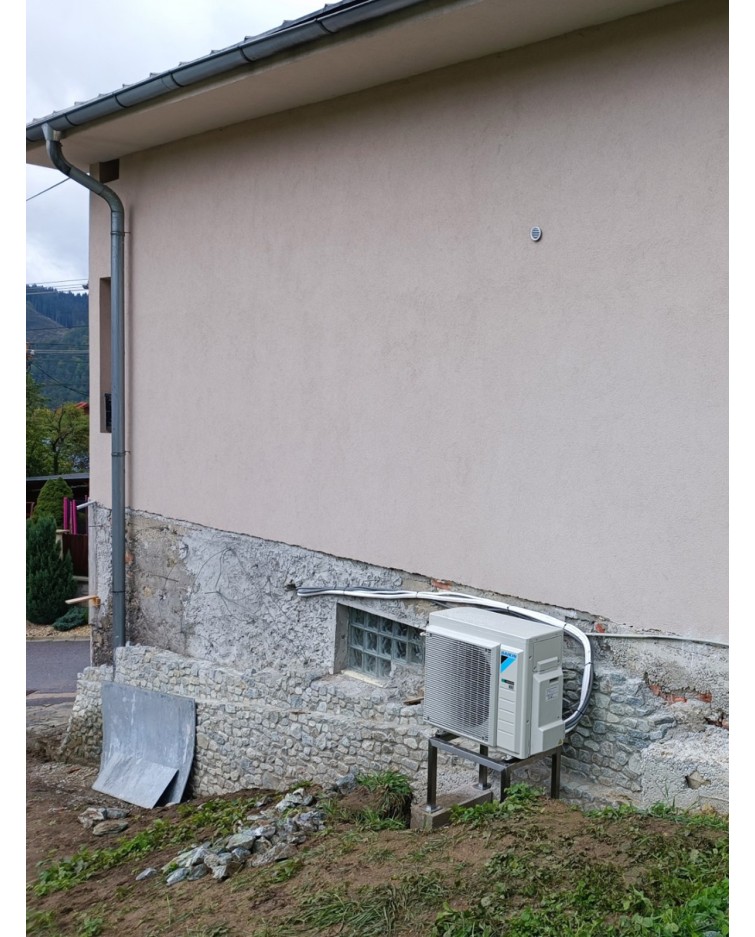 Realizácia tepelného čerpadla DAIKIN Altherma - Divinka