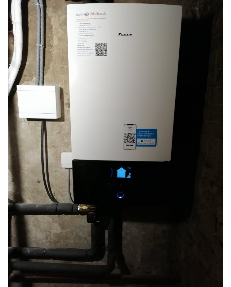 Realizácia tepelného čerpadla DAIKIN Altherma - Babkov