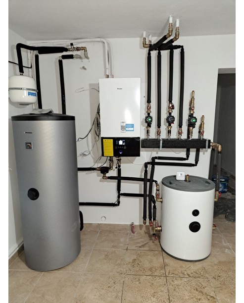 Realizácia tepelného čerpadla DAIKIN Altherma - Novoť