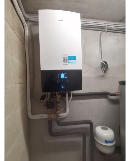Realizácia tepelného čerpadla DAIKIN Altherma - Vranie