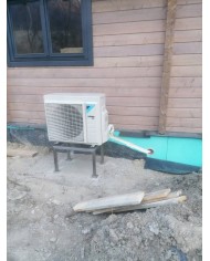 Realizácia tepelného čerpadla DAIKIN Altherma - Vranie