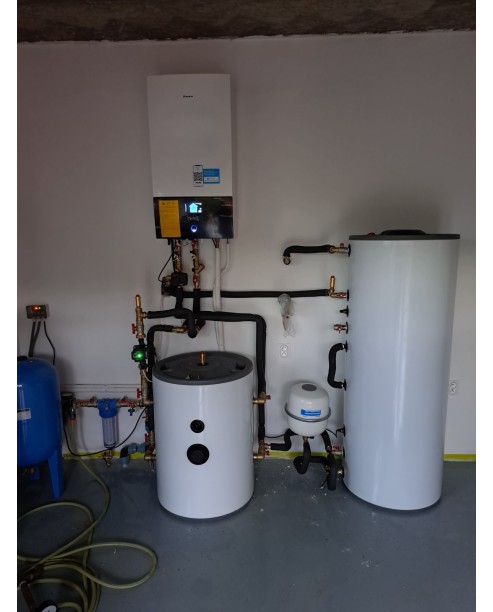 Realizácia tepelného čerpadla DAIKIN Altherma - Raková