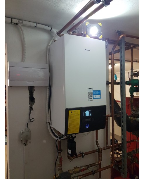 Realizácia tepelného čerpadla DAIKIN Altherma - Korňa
