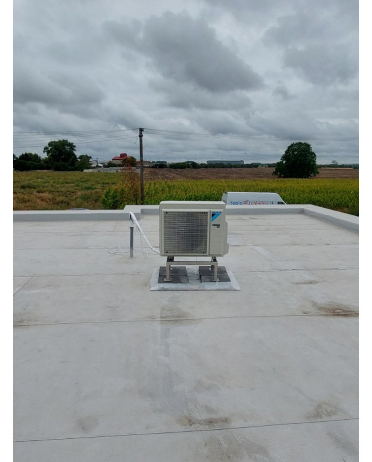Realizácia tepelného čerpadla DAIKIN Altherma - Kajál