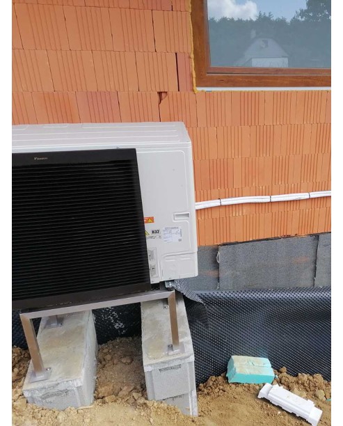 Realizácia tepelného čerpadla DAIKIN Altherma - Dolná Súča