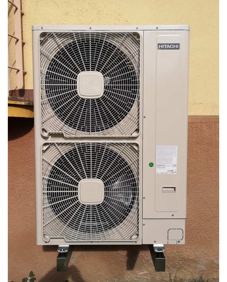 Realizácia tepelného čerpadla HITACHI - Ružomberok