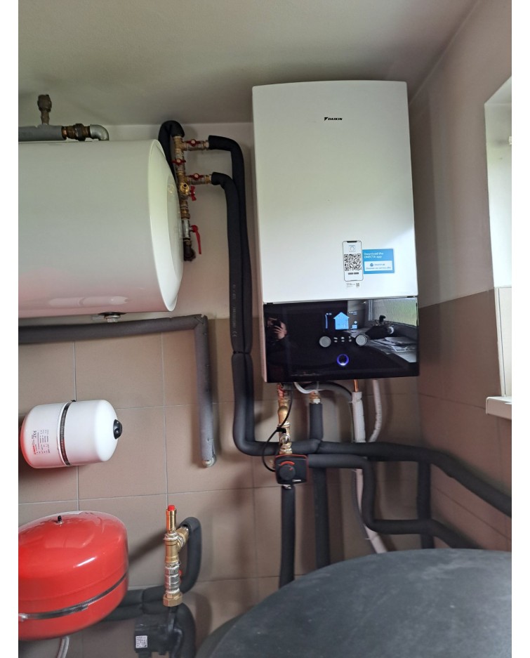 Realizácia tepelného čerpadla DAIKIN Altherma - Oravská Polhora