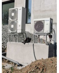 Realizácia tepelného čerpadla HITACHI - Žilina