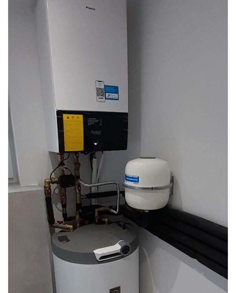 Realizácia tepelného čerpadla DAIKIN Altherma - Mojš